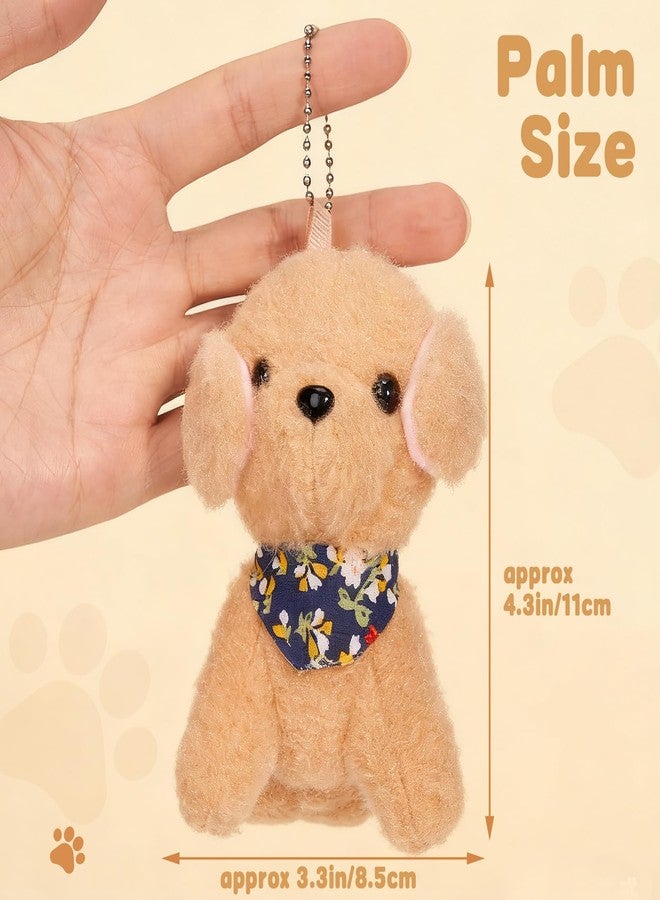 Niceup 24PCS Small Dog Stuffed Animals Kids Class Valentine's Day Gift Plush Bulk Puppy Stocking Stuffer Birthday Party Favors Pet Paw Adoption Classroom Dog Puppy Toys Doll for Party Goodie Bag - Image 3